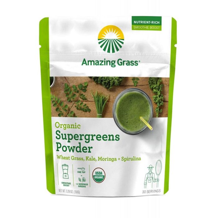 Amzgrs Supergreens Powder,Og2 5.29 Oz - Image 1
