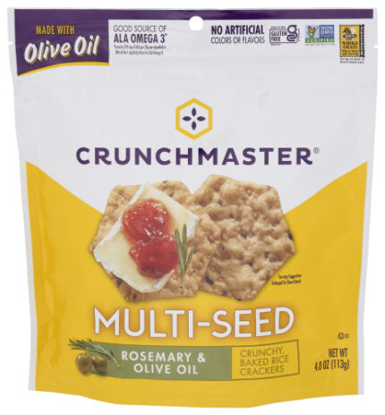 Crunchmaster Cracker Mutisd Rsmry Ooil 4 Oz