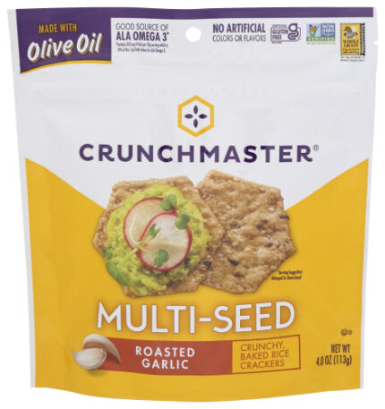 Crunchmaster Cracker Mltiseed Rstd Grl 4 Oz