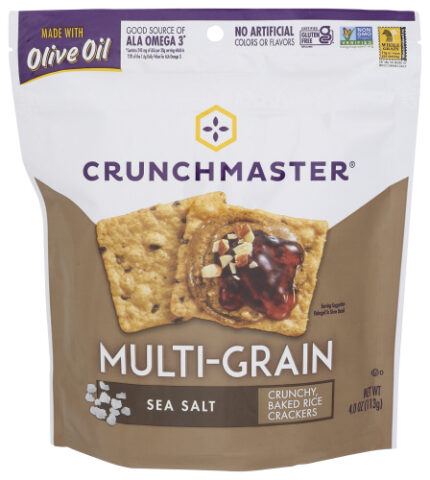 Crunchmaster Cracker Mltgrn Seaslt 4 Oz