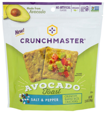 Crunchmaster Cracker Avocado Toast S&P 3.54 Oz