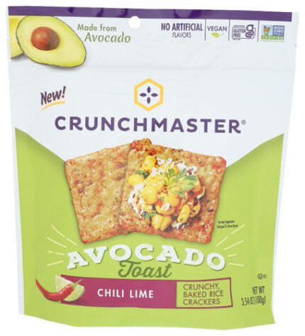 Crunchmaster Cracker Avcdo Chili Lime 3.54 Oz