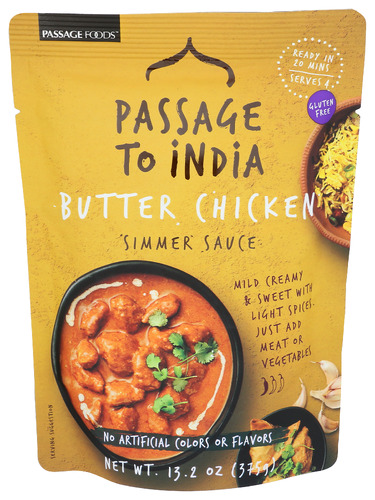 Passage Foods Sauce Butter Chicken 13.20 Oz