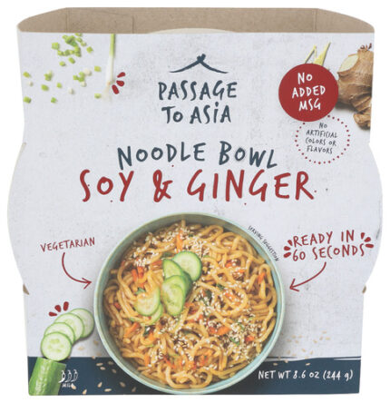 Passage Foods Noodle Bowl Soy Gngr Rte 8.60 Oz