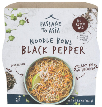 Passage Foods Noodle Bowl Blk Pepr Rte 8.60 Oz