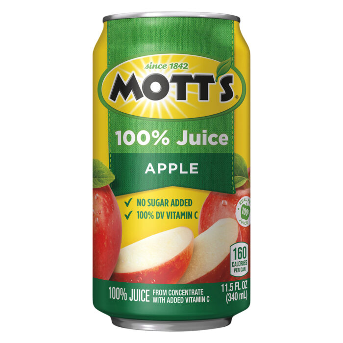 Mott'S, Apple Juice, Case Of 24, 1.15 Fl Oz - Image 1