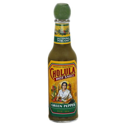 Cholula, Hot Sauce Green Pepper, Case Of 12, 5 Fl Oz