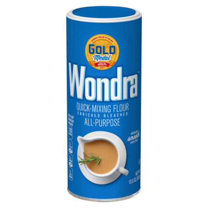 Wondra, Quick-Mixing Flour All-Purpose Enriched Bleached, Case Of 6, 13.5 Oz