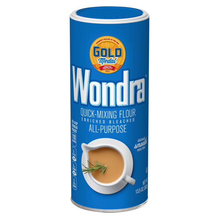 Wondra, Quick-Mixing Flour All-Purpose Enriched Bleached, Case Of 6, 13.5 Oz - Image 1