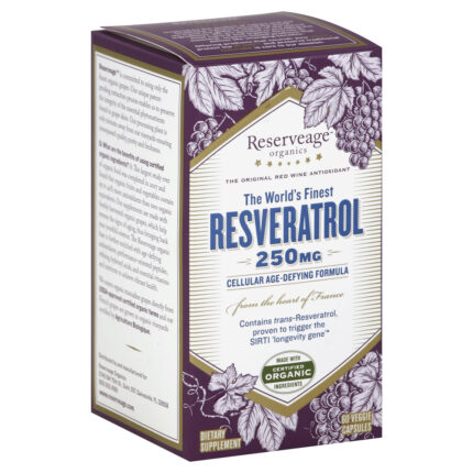 Reserv Supp,Resveratrol.250 Mg 60 Vcap