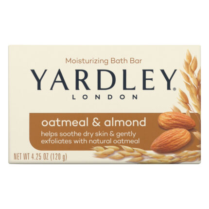 Yardley, Oatmeal And Almond Soap, Case Of 24, 4.25 Oz