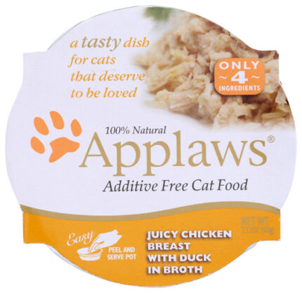 Applaws Cat Food Esypl Chkcn Duck 2.12 Oz