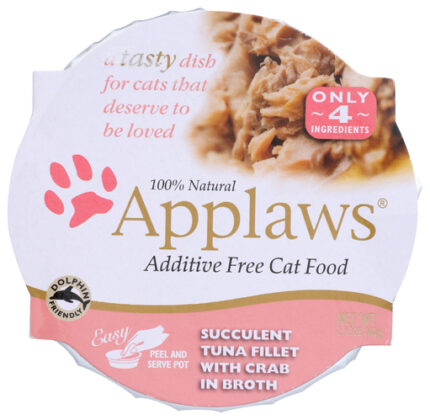 Applaws Cat Food Esypl Tuna Crab 2.12 Oz