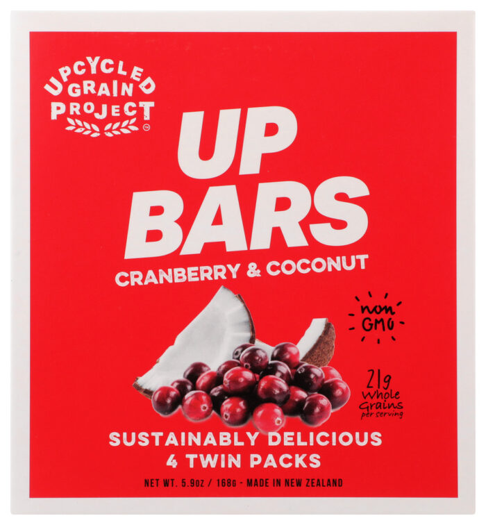 Upcycled Grain Project Bars Crnbrry & Ccnt 4Ct 5.90 Oz - Image 1