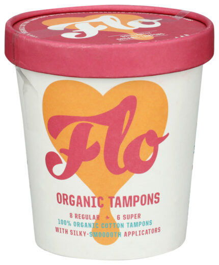 Flo Tampons Eco Cotton 14 Pc