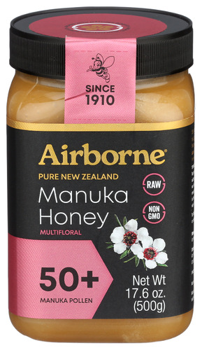 Airborne Honey Honey Manuka50 Mltflrl 17.64 Oz