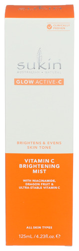 Sukin Mist Glow Actv C Vit Brt 4.23 Fo