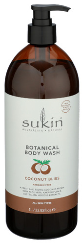 Sukin Wash Body Coconut Bliss 33.82 Fo
