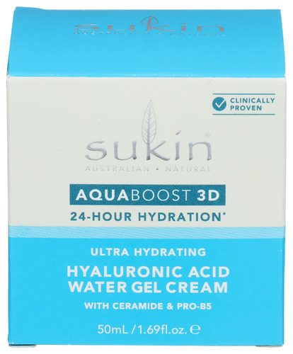 Sukin Cream Facial Water Gel 1.69 Fo