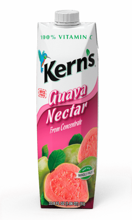 Kerns, Guava Nectar From Concentrate, Case Of 12, 33.8 Fl Oz