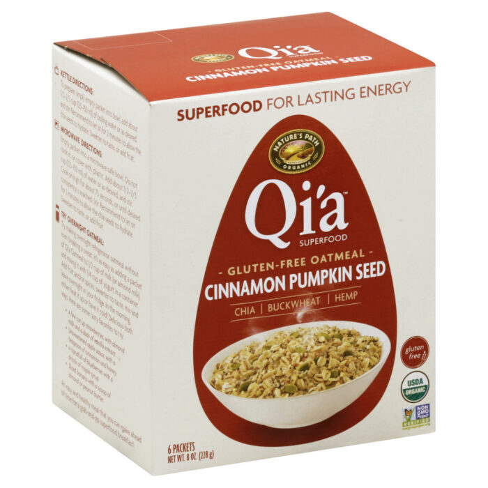 Natpth Oatml,Og2,Cinn Pmpkn Seed 8 Oz - Image 1