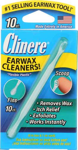Clinere Cleaners Ear 10 Ea