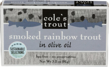 Coles Trout Smoked 3.20 Oz