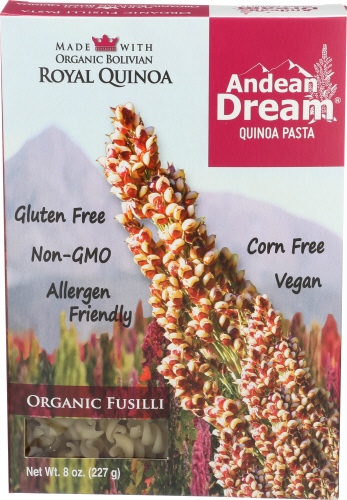 Andean Dream Pasta Quinoa Fusilli 8 Oz