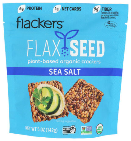 Doctor In The Kitchen Cracker Sea Salt Flackers 5 Oz