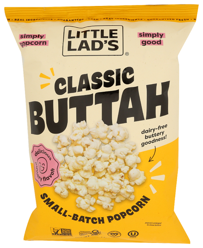 Little Lads Popcorn Classic Buttah 5.40 Oz