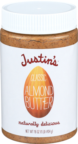 Justins Nut Butter Almnd Clsc Jar 16 Oz