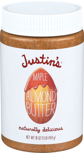 Justins Nut Butter Almnd Maple Jar 16 Oz