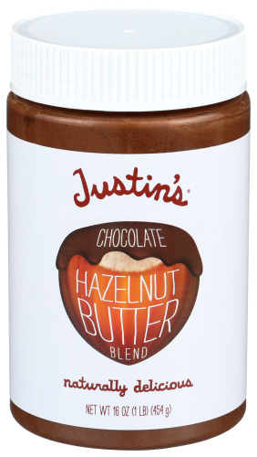 Justins Nut Butter Hzlnut Choc Ntrl 16 Oz