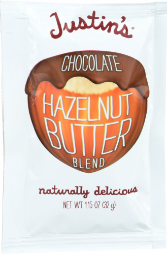 Justins Nut Butter Hzlnut Sqz Ntrl 1.15 Oz