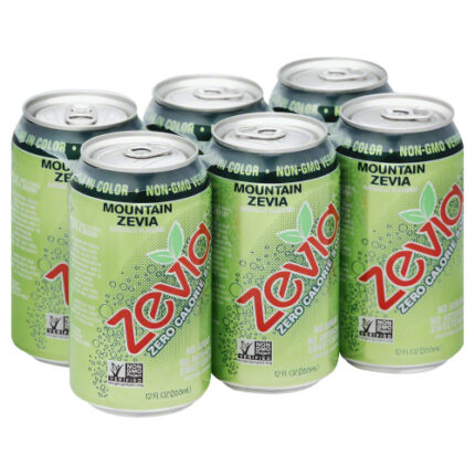 Zevia Soda Mountain Z 6Pk 72 Fo