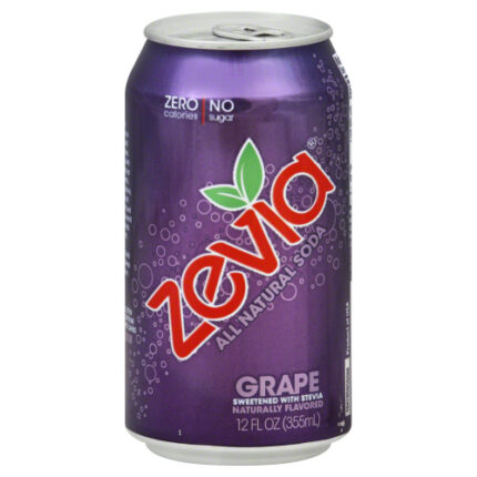Zevia Soda Grape 6Pk 72 Fo