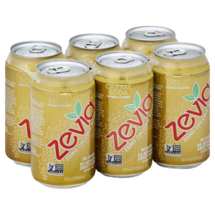 Zevia Soda Cream 6Pk 72 Fo