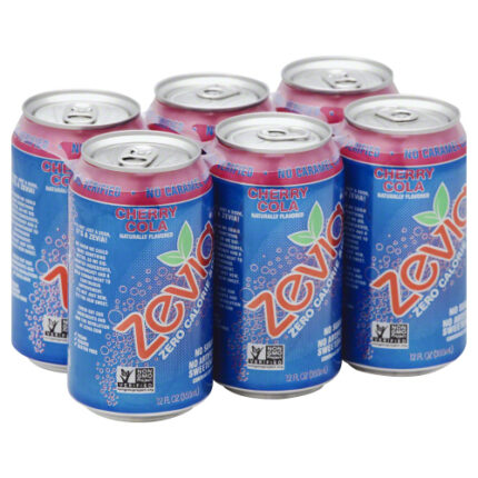 Zevia Soda Cola Cherry 6Pk 72 Fo
