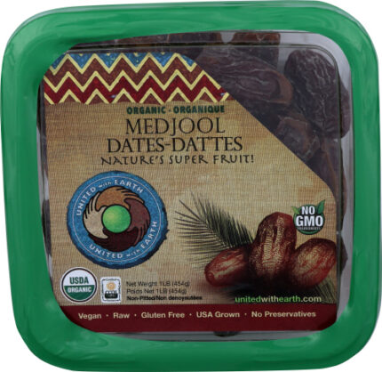 United With Earth Eb Dates Medjool Org 1 Lb