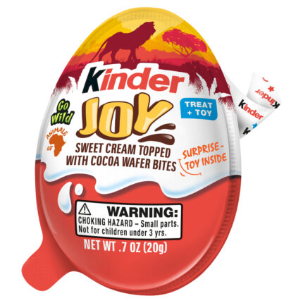 Kinder, Go Wild Treat And Toy Chocolate, Case Of 15, .7 Oz