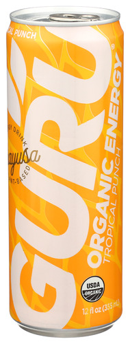 Guru Drink Energy Guayusa Org 12 Fo