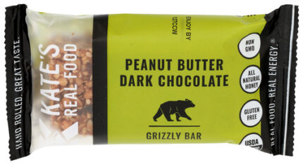 Kates Real Food Bar Grizzly Pbtr Drk Choc 2.20 Oz