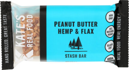 Kates Real Food Bar Stash Pnut Btr Hmp Fl 2.20 Oz
