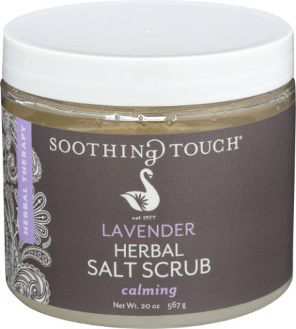 Soothing Touch Scrub Salt Lavendar 20 Oz