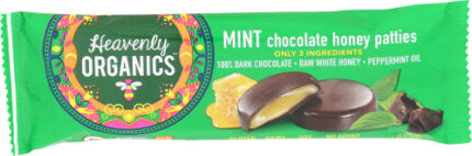Heavenly Organics Hny Patty Choc Mint Org 3 1.20 Oz