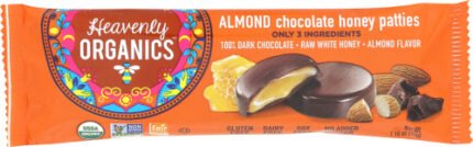 Heavenly Organics Hny Patty Choc Almnd Org 3Pk 1.20 Oz