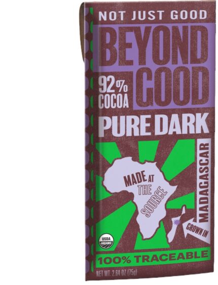 Bgood Bar,Og2,92% Pure Dk,Madag 2.64 Oz
