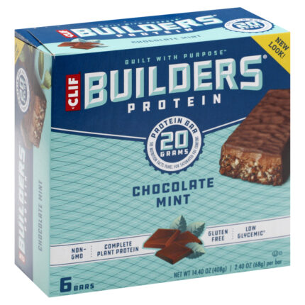 Clif Builders Bar,Choc Mint 6/2.4Oz