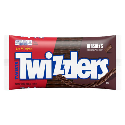 Twizzlers, Twists Hershey'S Chocolate Chewy Candy, Case Of 14, 12 Oz