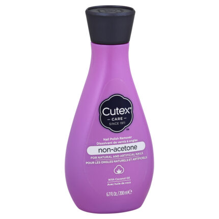 Cutex, Non-Acetone Nail Polish Remover, Case Of 4, 6.76 Fl Oz